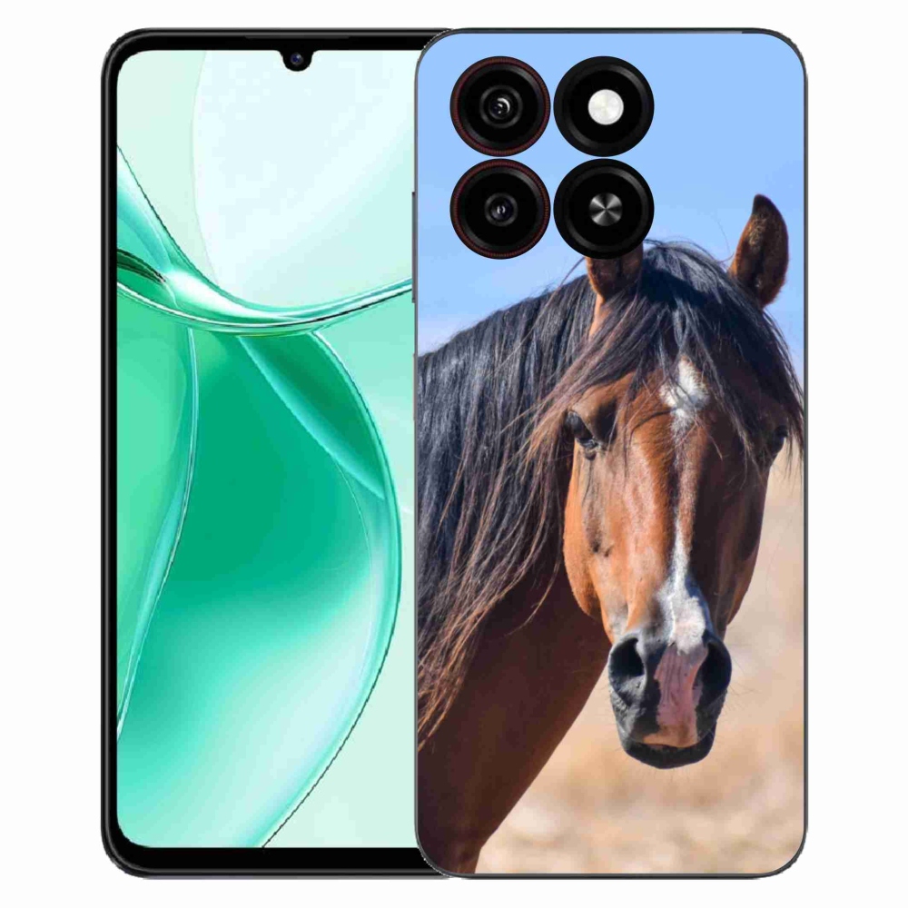 Gélový kryt mmCase na ZTE Blade A35 - pokojný kôň