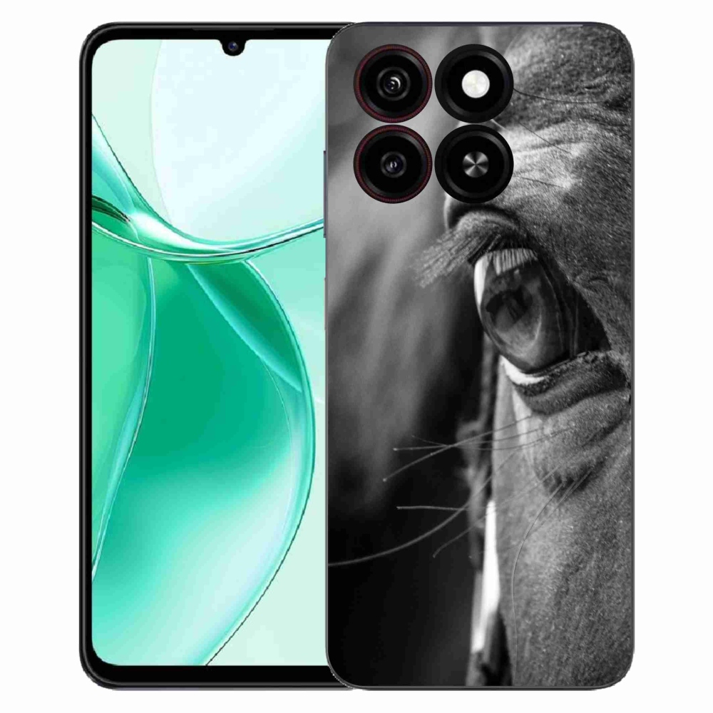 Gélový kryt mmCase na ZTE Blade A35 - konský pohľad