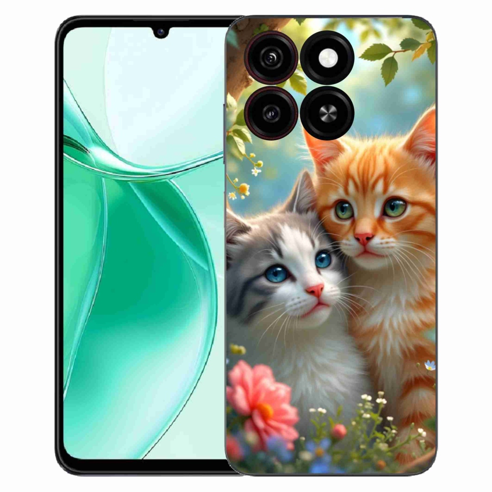 Gélový kryt mmCase na ZTE Blade A35 - mačacia láska 2