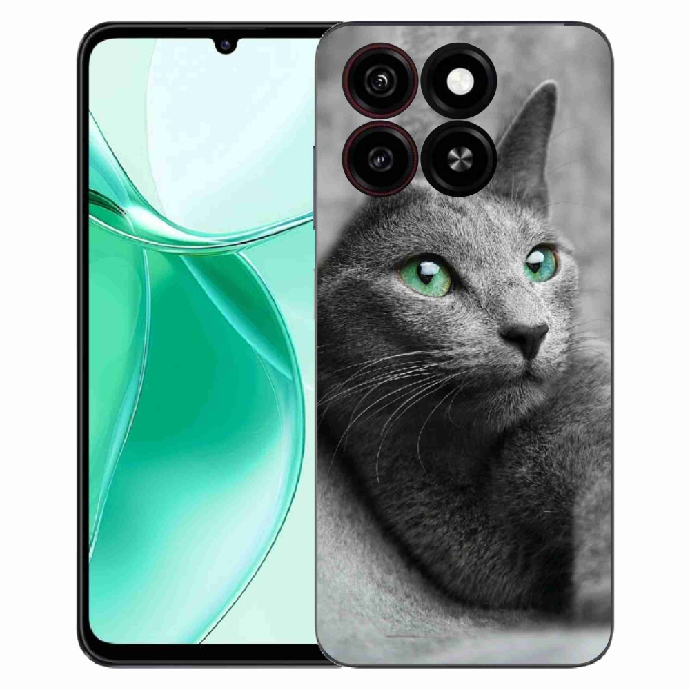 Gélový kryt mmCase na ZTE Blade A35 - mačka 2