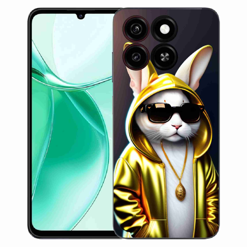 Gélový kryt mmCase na ZTE Blade A35 - mačka boss