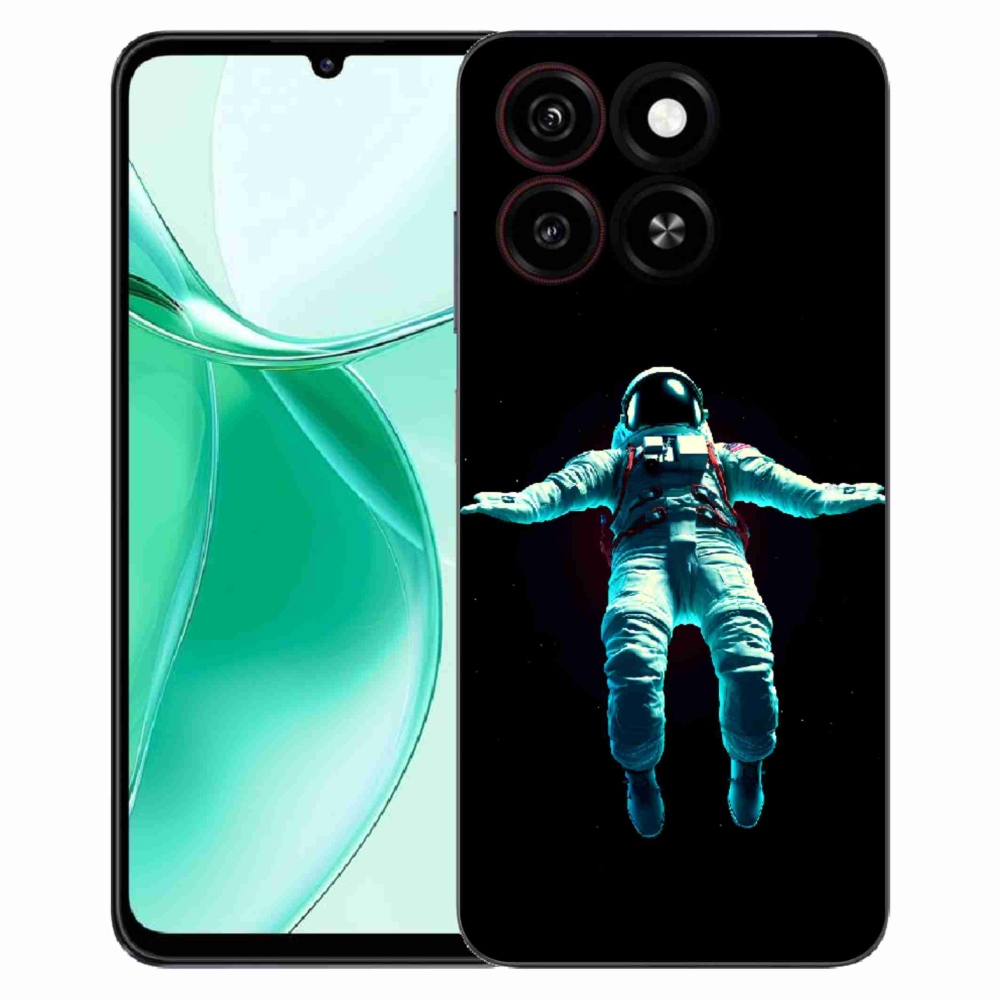 Gélový kryt mmCase na ZTE Blade A35 - kozmonaut