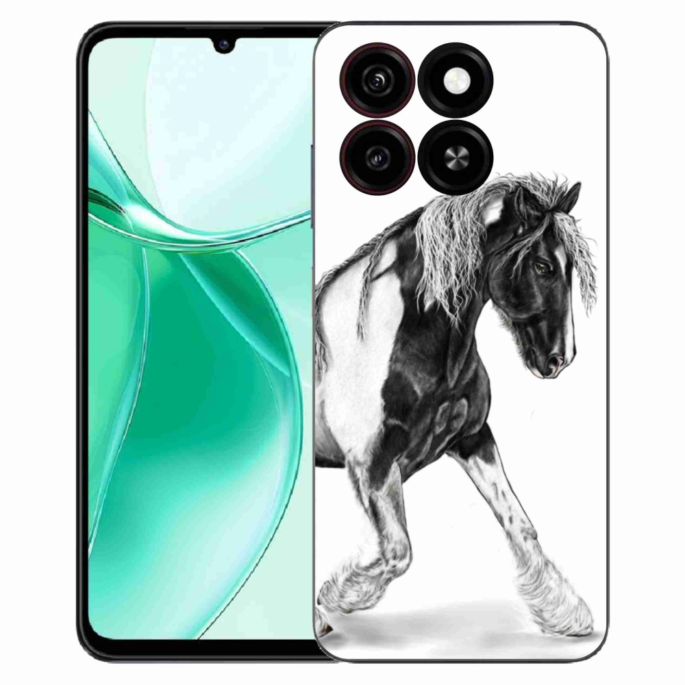 Gélový kryt mmCase na ZTE Blade A35 - kôň