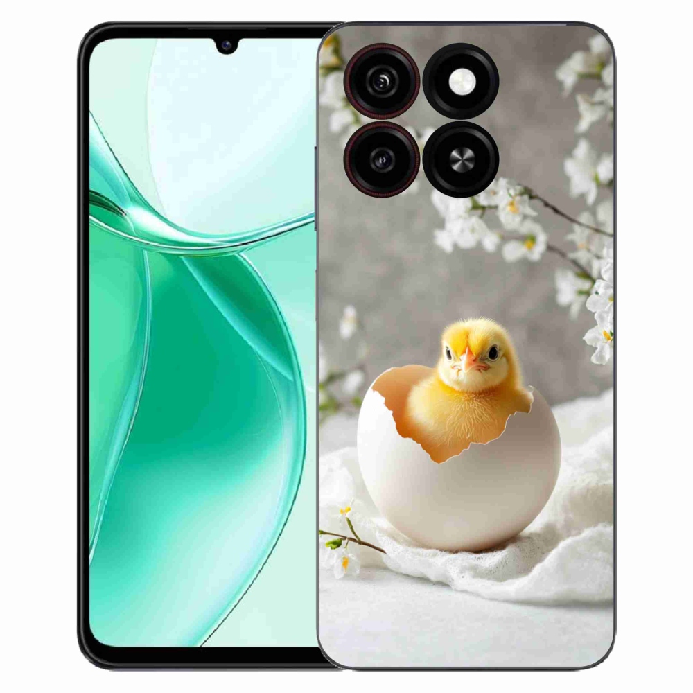 Gélový kryt mmCase na ZTE Blade A35 - kuriatko