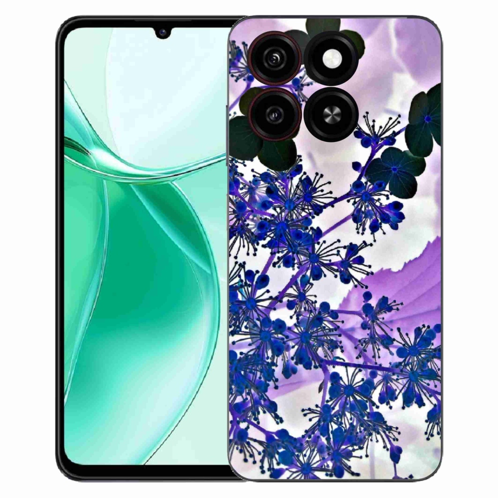 Gélový kryt mmCase na ZTE Blade A35 - kvet hortenzie