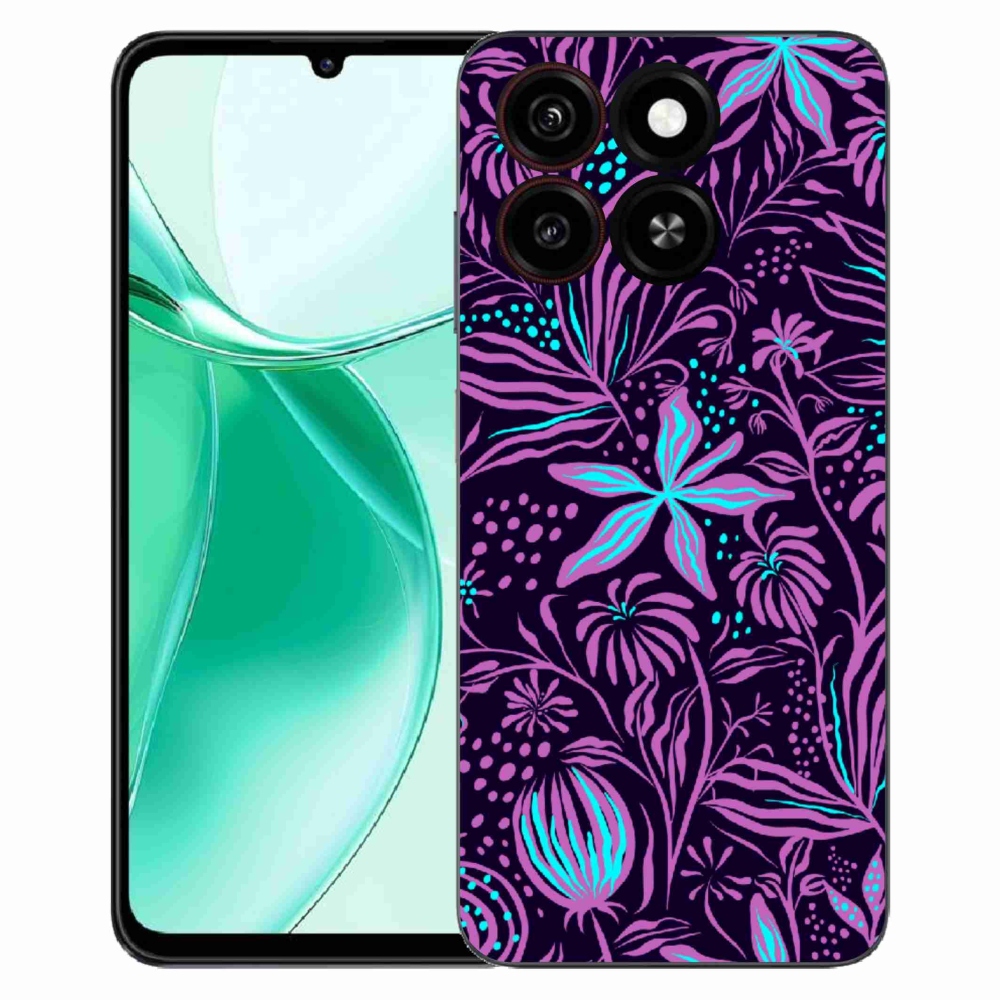 Gélový kryt mmCase na ZTE Blade A35 - kvety 2