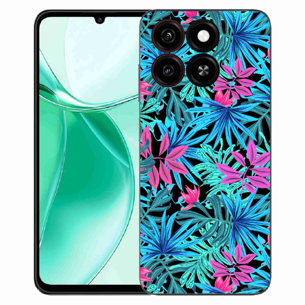 Gélový kryt mmCase na ZTE Blade A35 - kvety 3