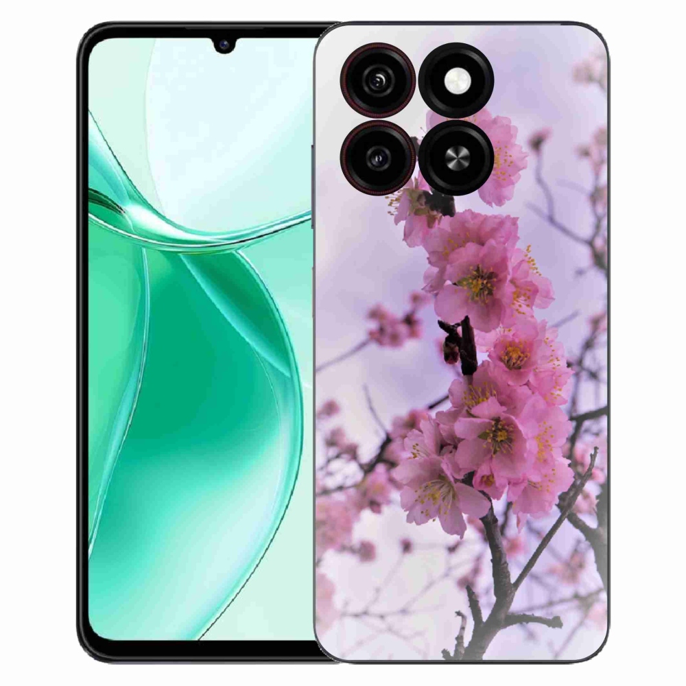 Gélový kryt mmCase na ZTE Blade A35 - kvety 7