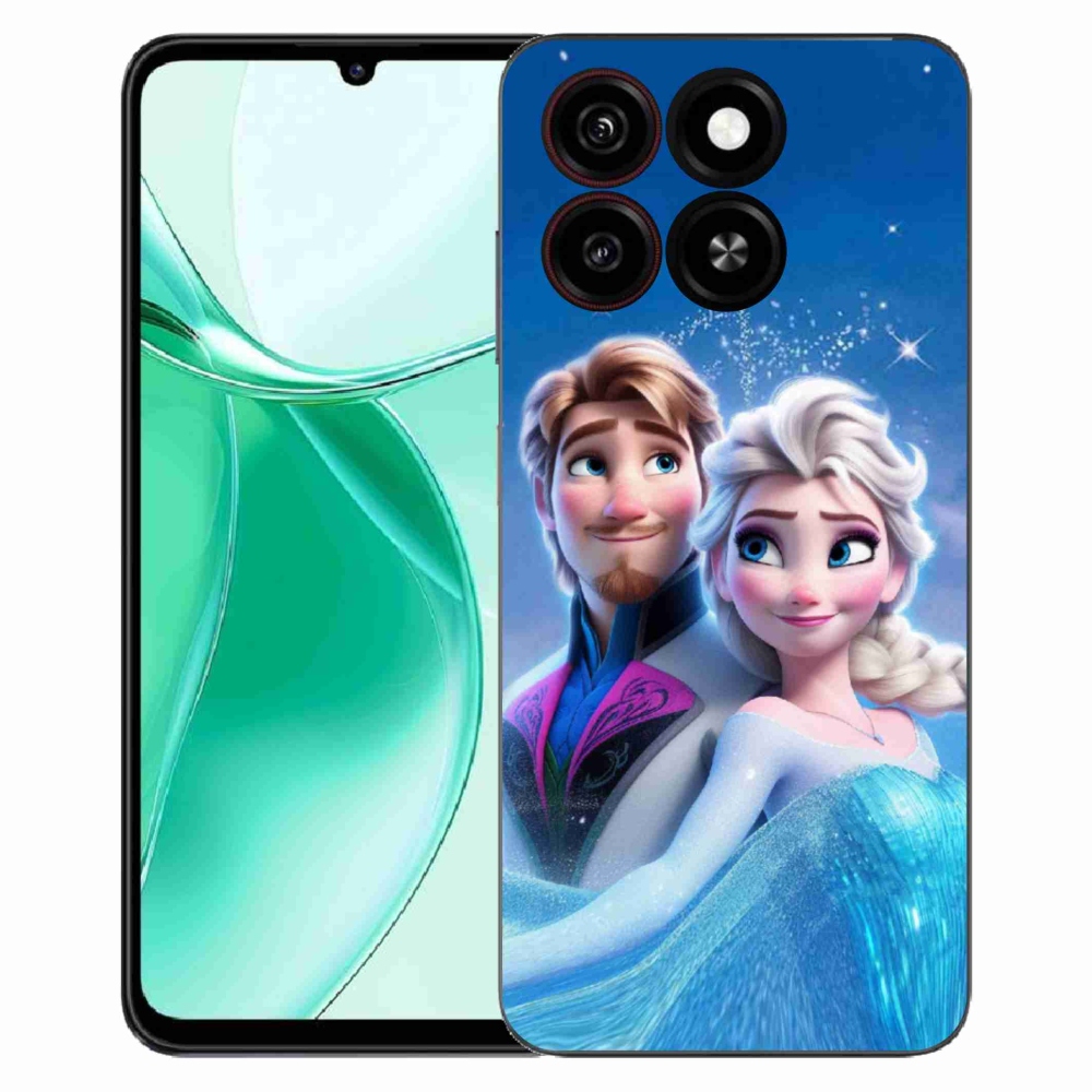 Gélový kryt mmCase na ZTE Blade A35 - ľadové kráľovstvo 1