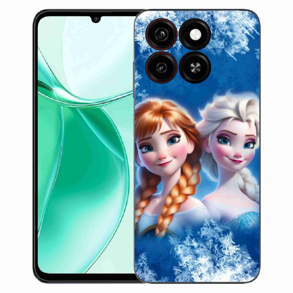 Gélový kryt mmCase na ZTE Blade A35 - ľadové kráľovstvo 2