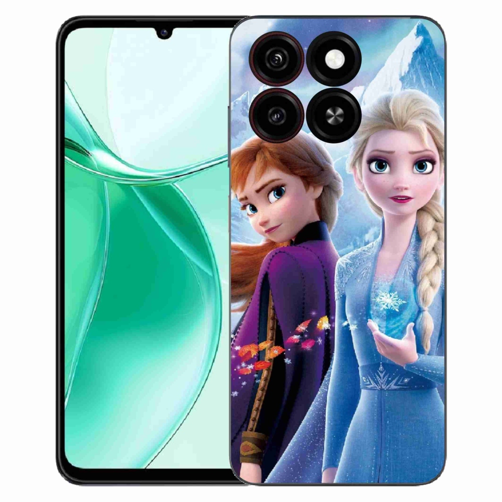 Gélový kryt mmCase na ZTE Blade A35 - ľadové kráľovstvo 3