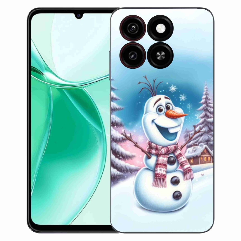 Gélový kryt mmCase na ZTE Blade A35 - ľadové kráľovstvo