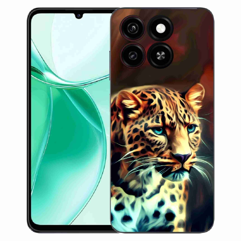 Gélový kryt mmCase na ZTE Blade A35 - leopard