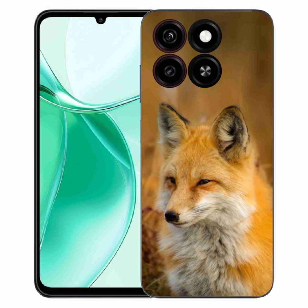 Gélový kryt mmCase na ZTE Blade A35 - líška