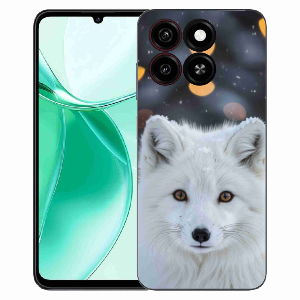 Gélový kryt mmCase na ZTE Blade A35 - líška polárna