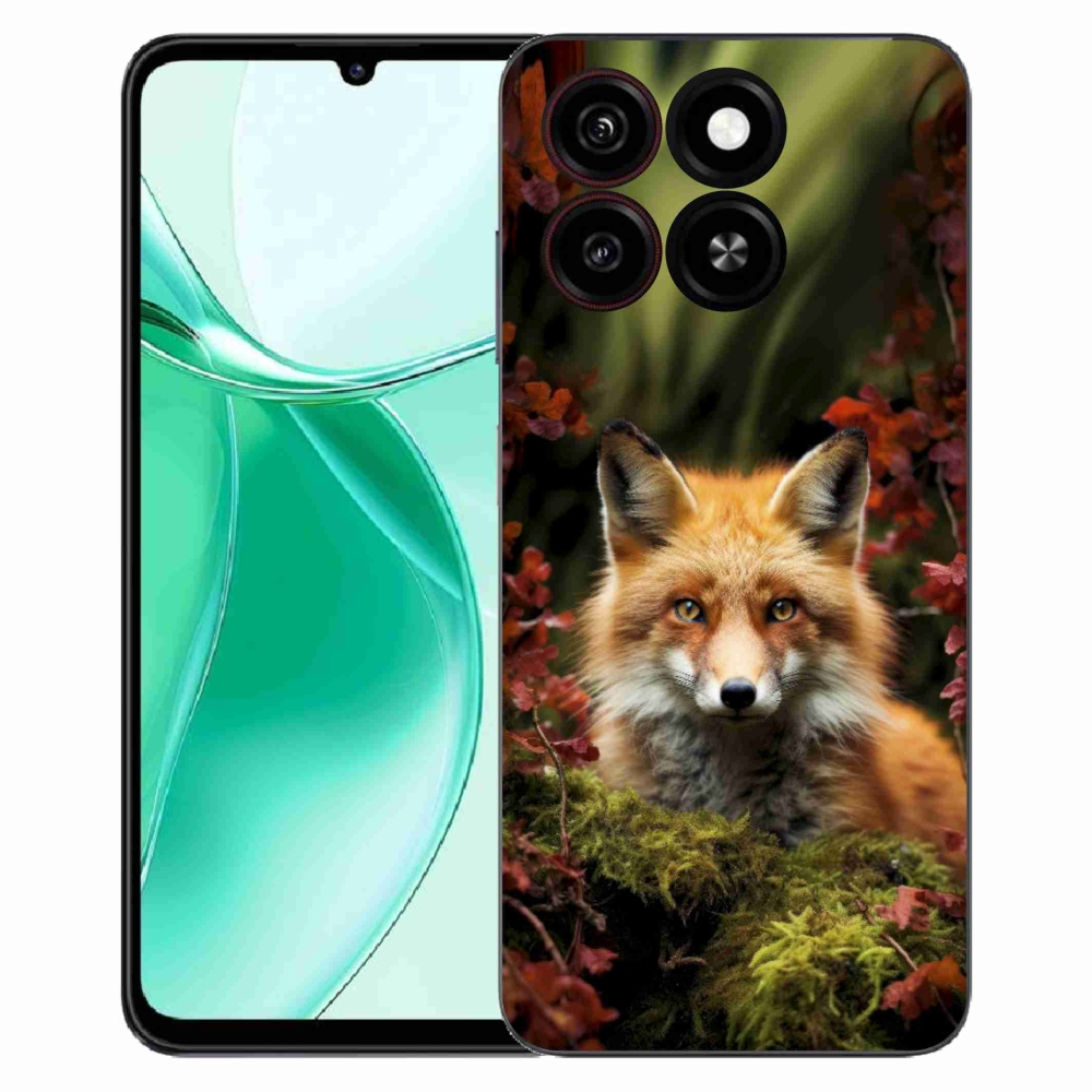 Gélový kryt mmCase na ZTE Blade A35 - líška v lese