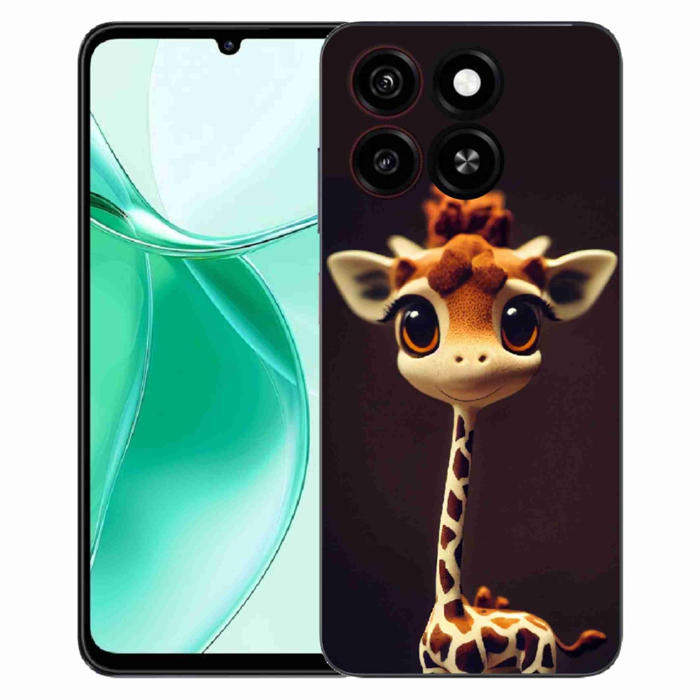Gélový kryt mmCase na ZTE Blade A35 - malá žirafa