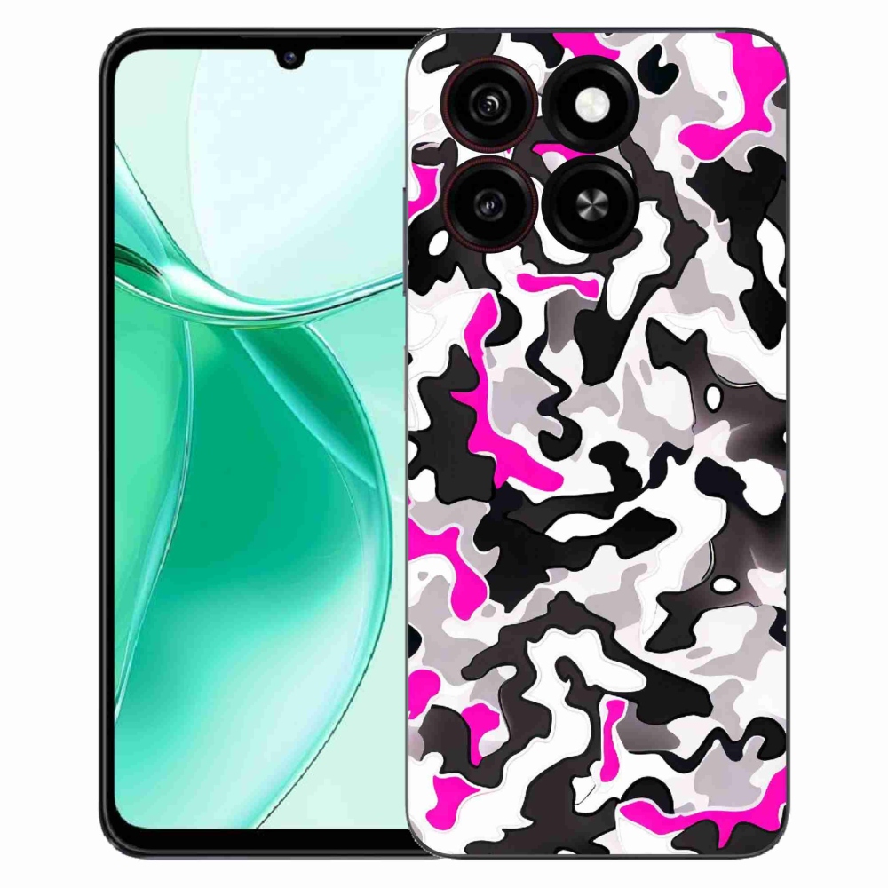 Gélový kryt mmCase na ZTE Blade A35 - maskáčový vzor 5