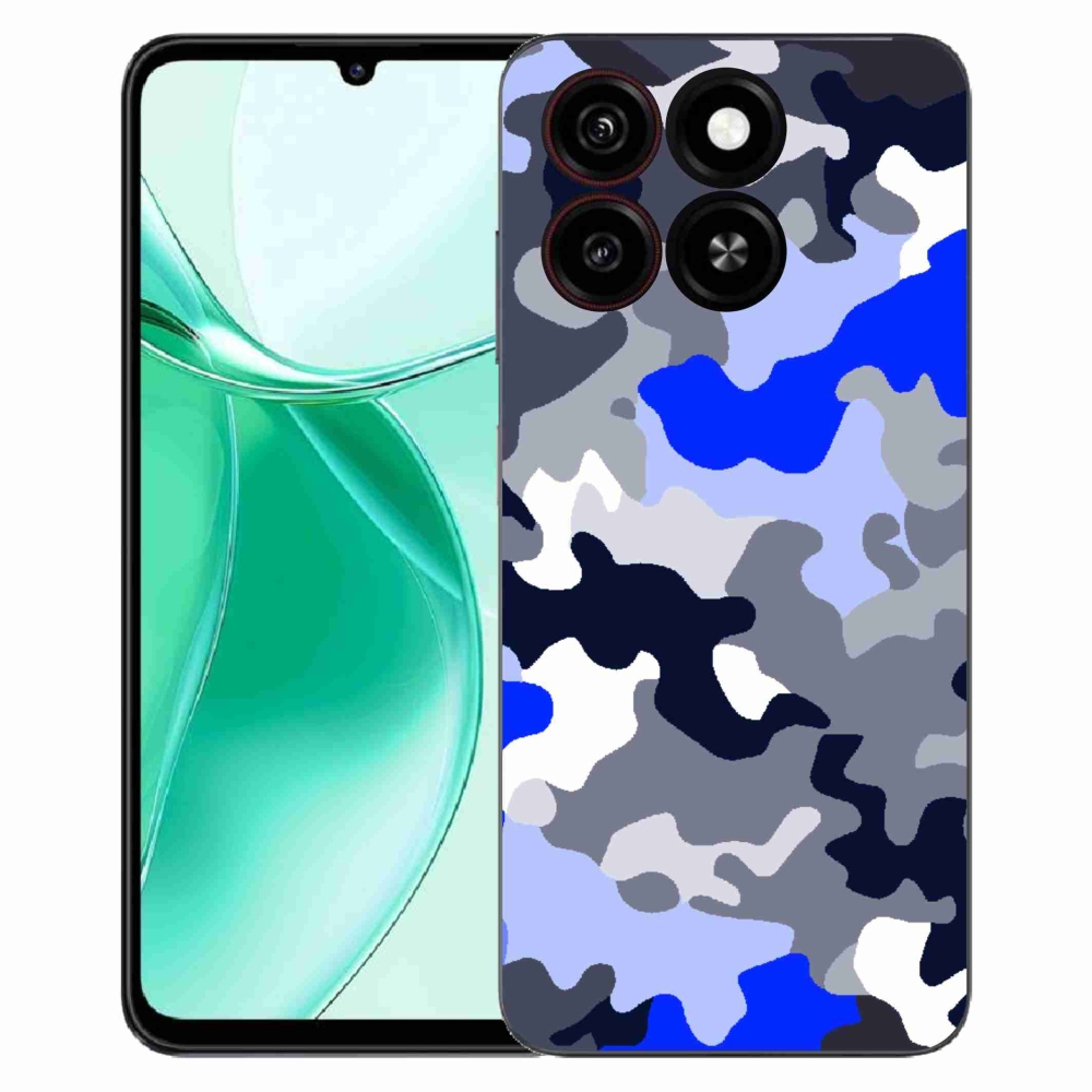 Gélový kryt mmCase na ZTE Blade A35 - maskáčový vzor 8