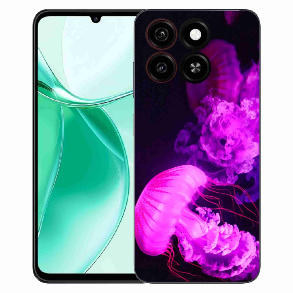 Gélový kryt mmCase na ZTE Blade A35 - medúza 1