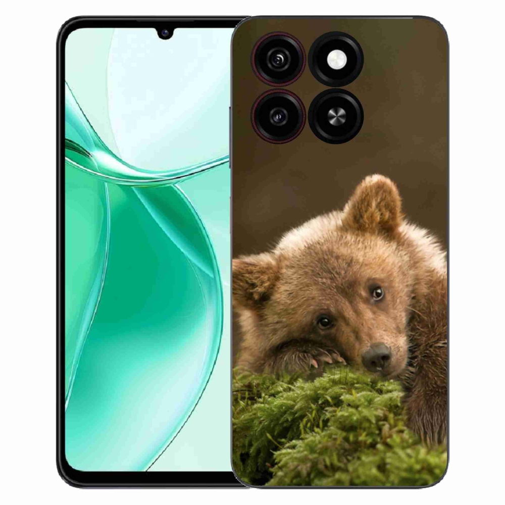 Gélový kryt mmCase na ZTE Blade A35 - medveď