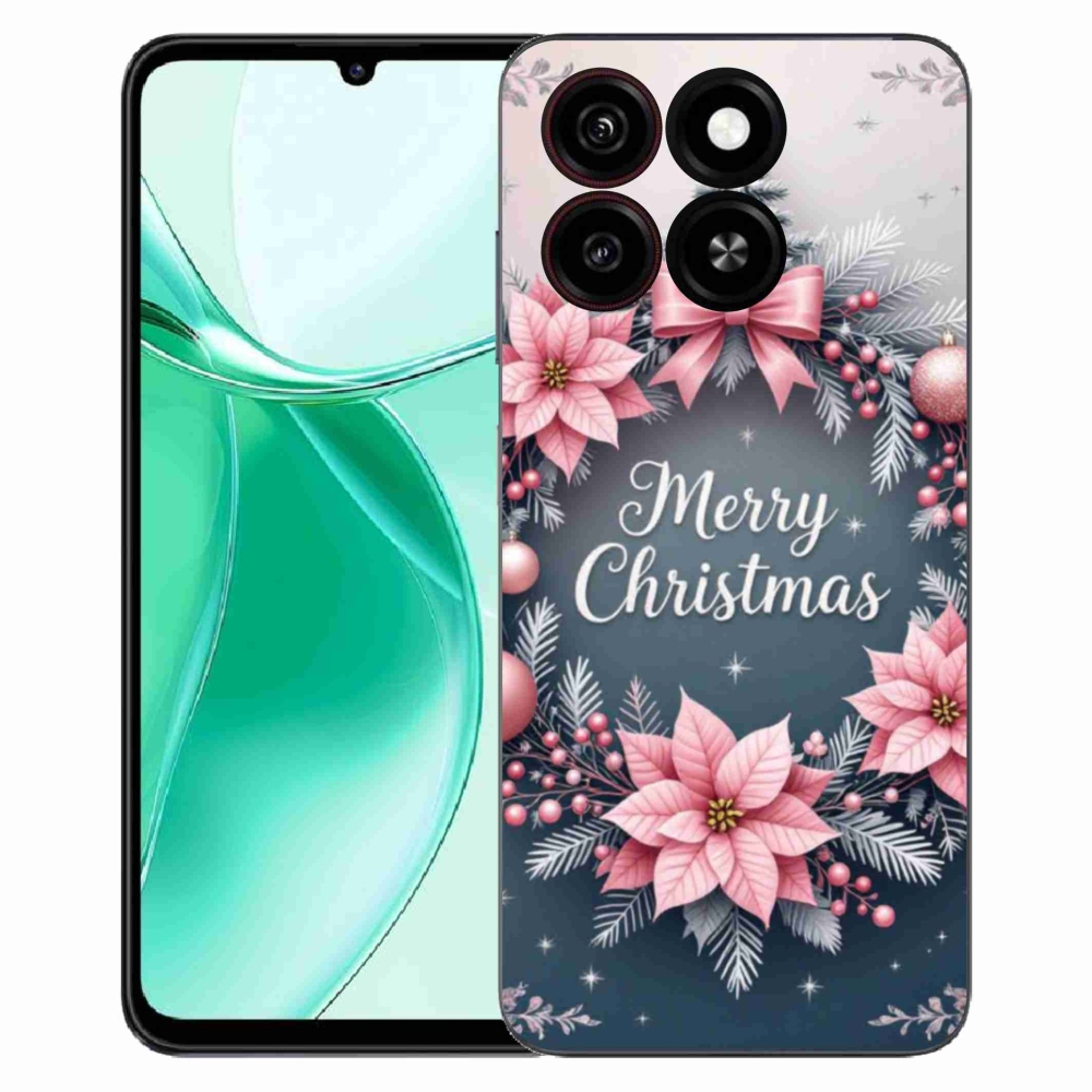 Gélový kryt mmCase na ZTE Blade A35 - merry christmas