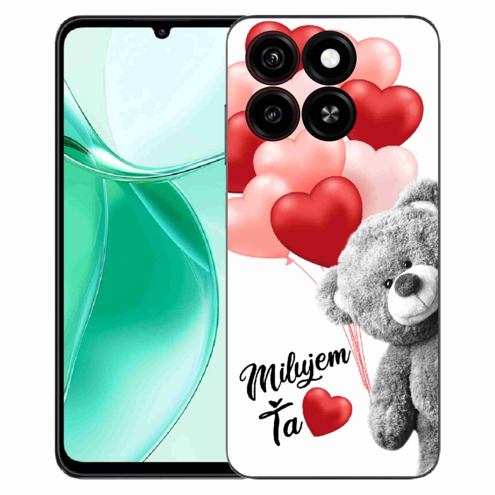 Gélový kryt mmCase na ZTE Blade A35 - milujem Ťa sk