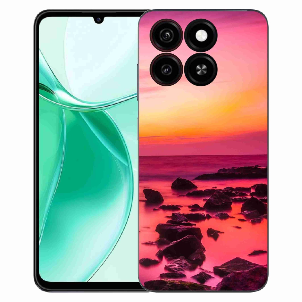 Gélový kryt mmCase na ZTE Blade A35 - more a žiara