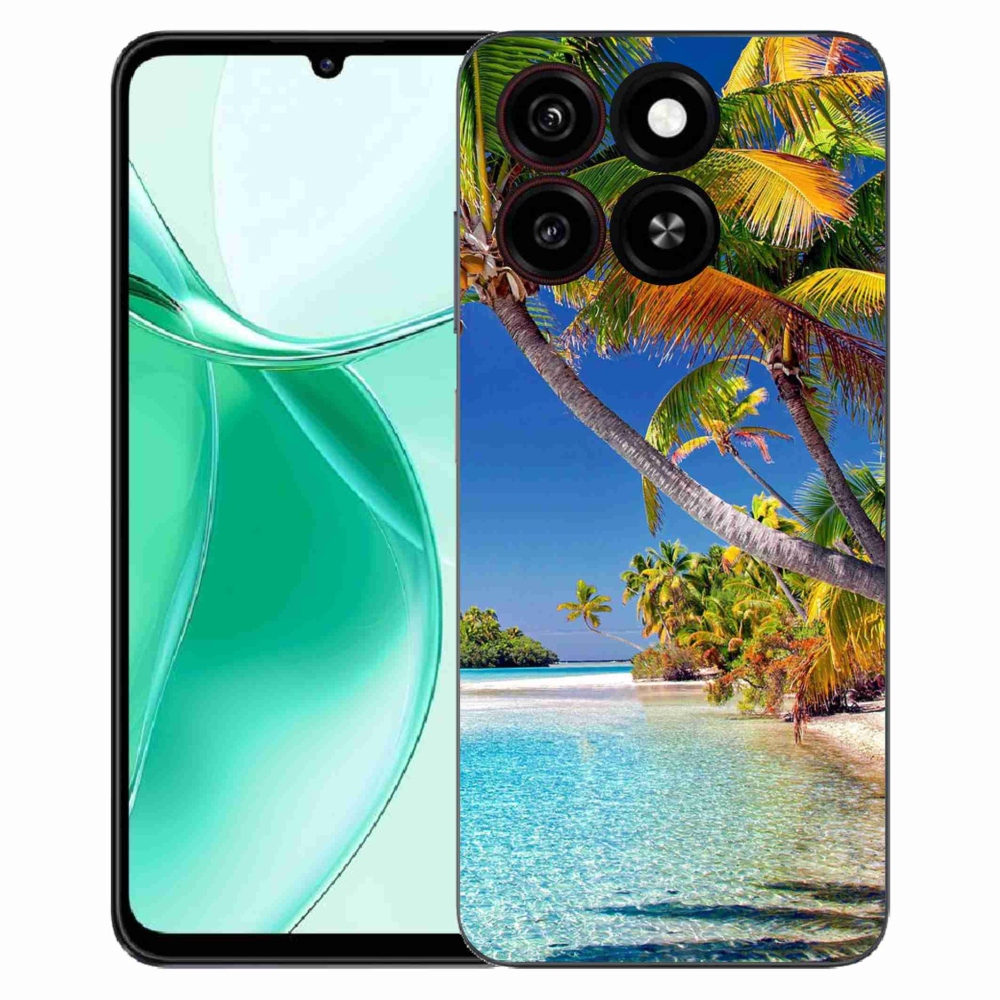 Gélový kryt mmCase na ZTE Blade A35 - morská pláž