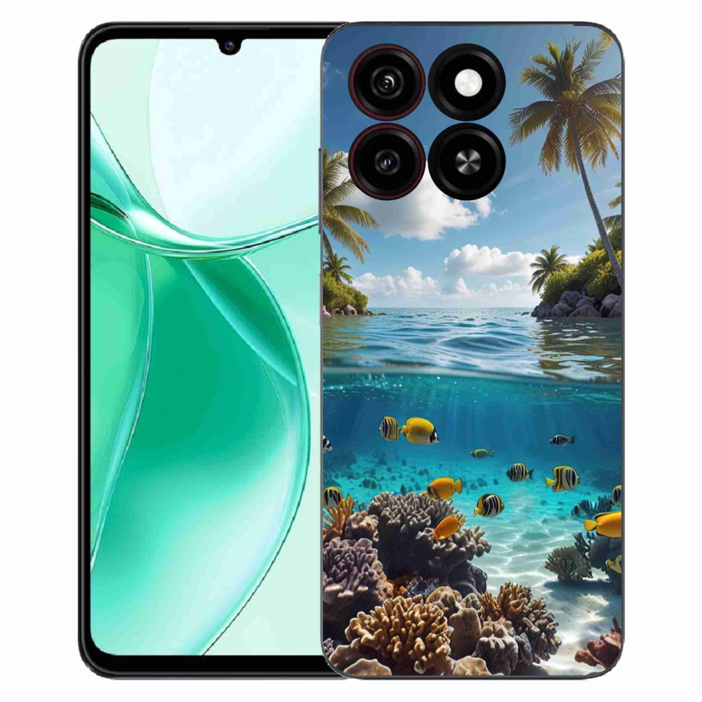 Gélový kryt mmCase na ZTE Blade A35 - morský svet 4