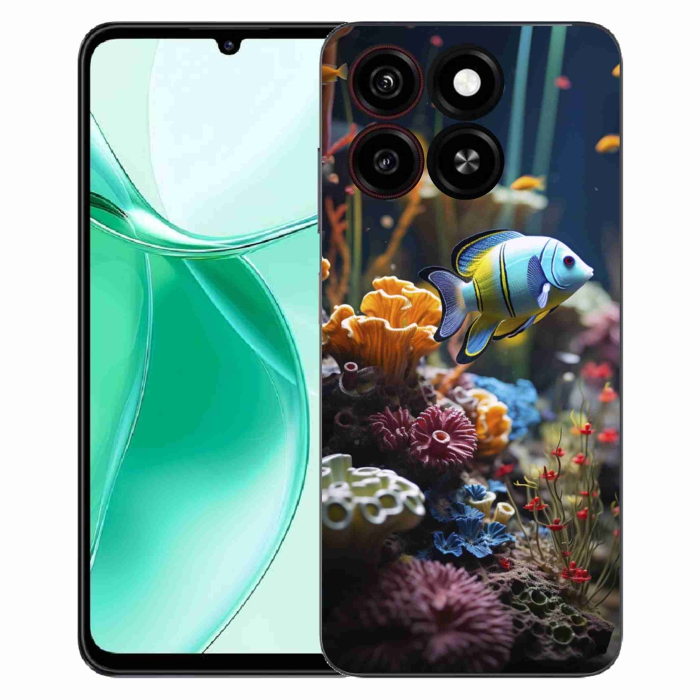 Gélový kryt mmCase na ZTE Blade A35 - morský svet 5