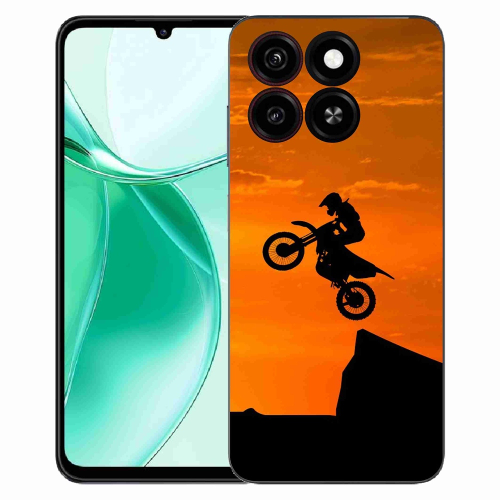Gélový kryt mmCase na ZTE Blade A35 - motocross