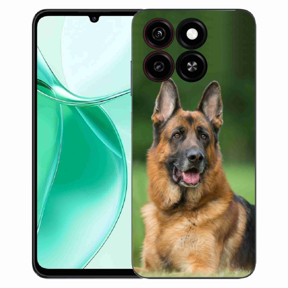 Gélový kryt mmCase na ZTE Blade A35 - nemecký ovčiak