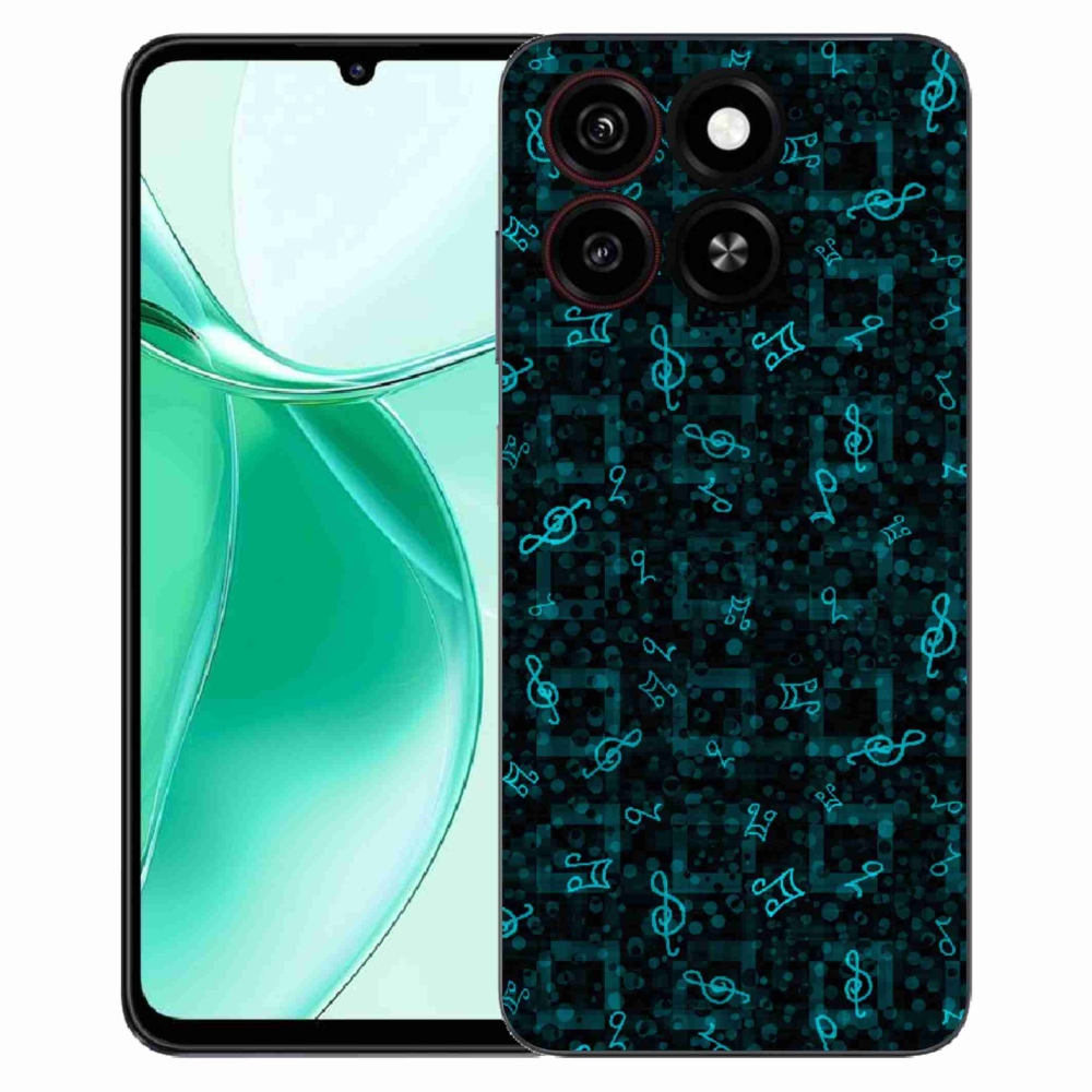 Gélový kryt mmCase na ZTE Blade A35 - noty 1