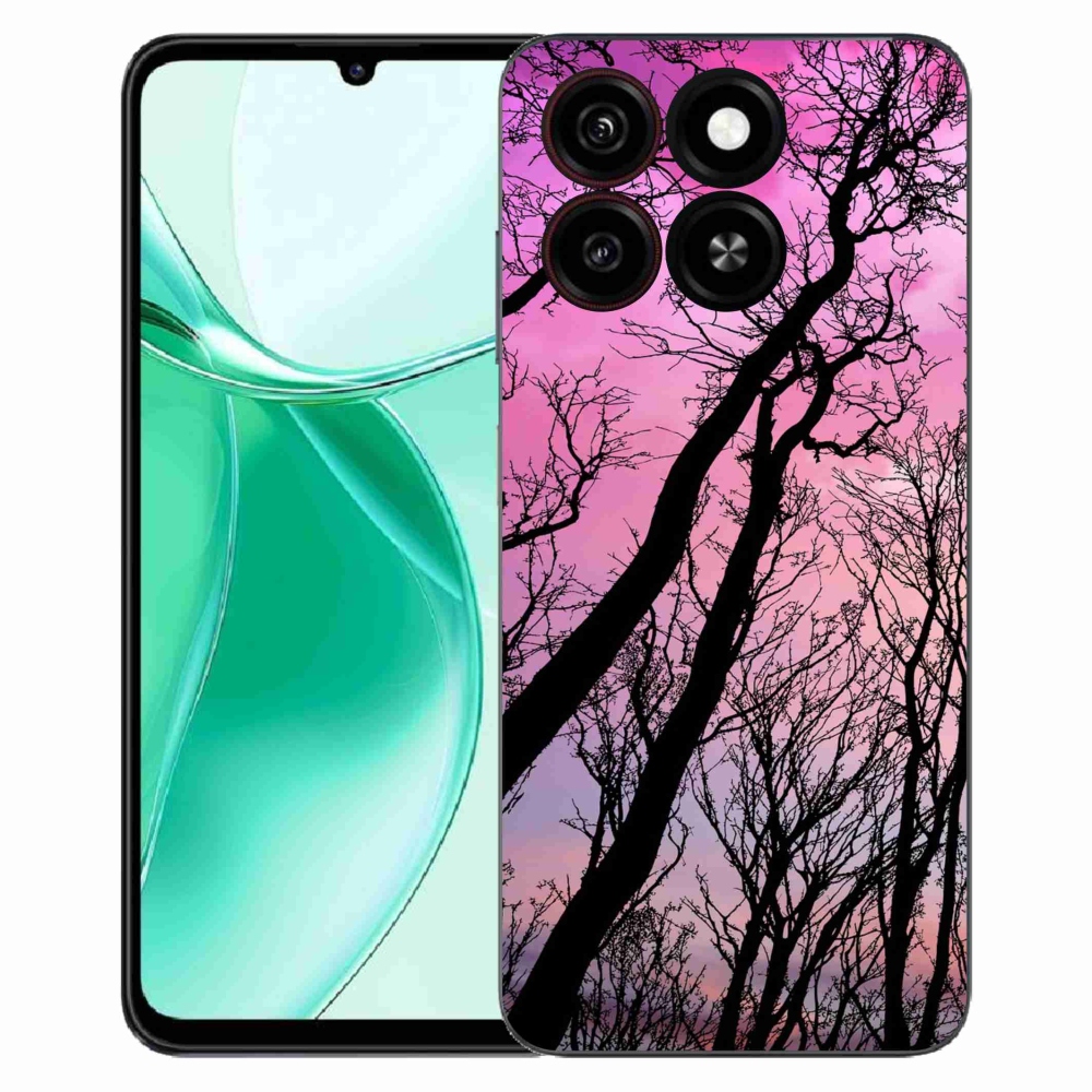 Gélový kryt mmCase na ZTE Blade A35 - opadané stromy