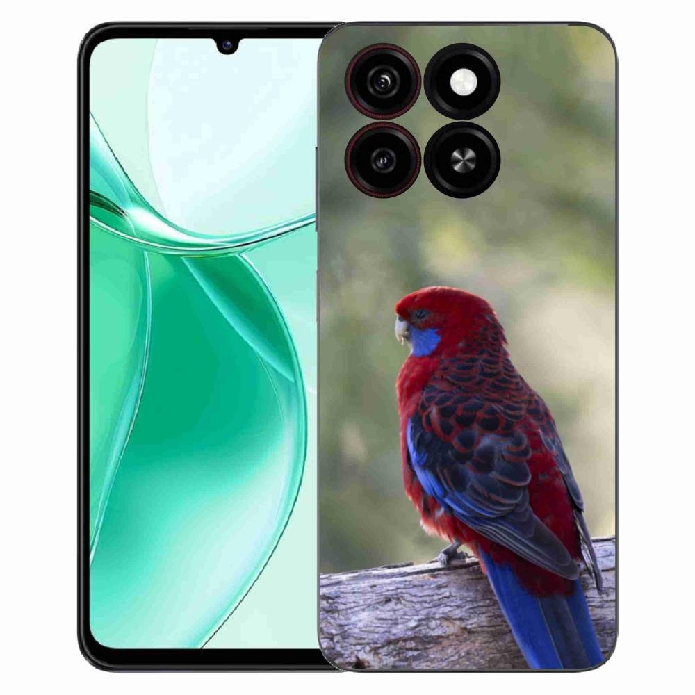 Gélový kryt mmCase na ZTE Blade A35 - papagáj rosela