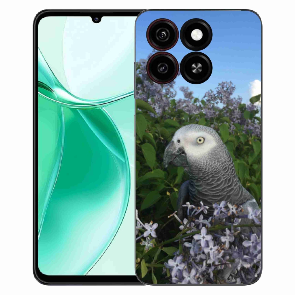 Gélový kryt mmCase na ZTE Blade A35 - papagáj žako