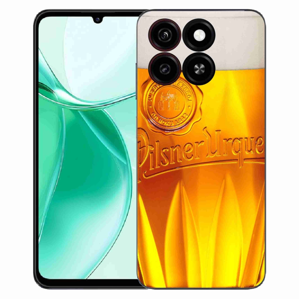 Gélový kryt mmCase na ZTE Blade A35 - pivo