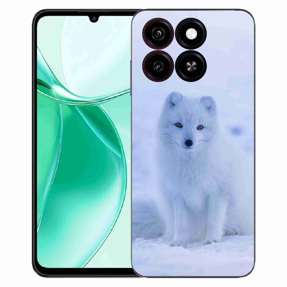 Gélový kryt mmCase na ZTE Blade A35 - polárna líška