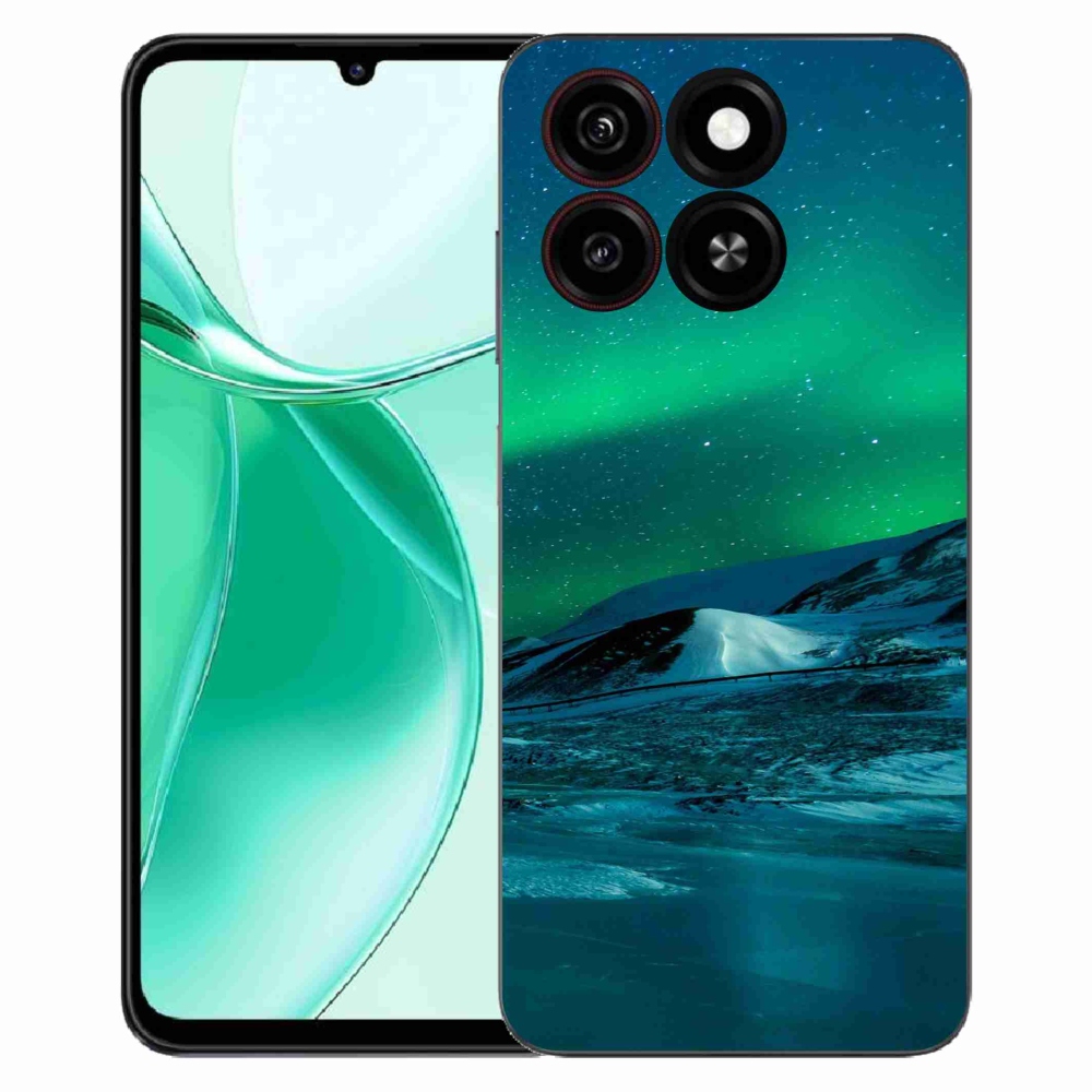 Gélový kryt mmCase na ZTE Blade A35 - polárna žiara