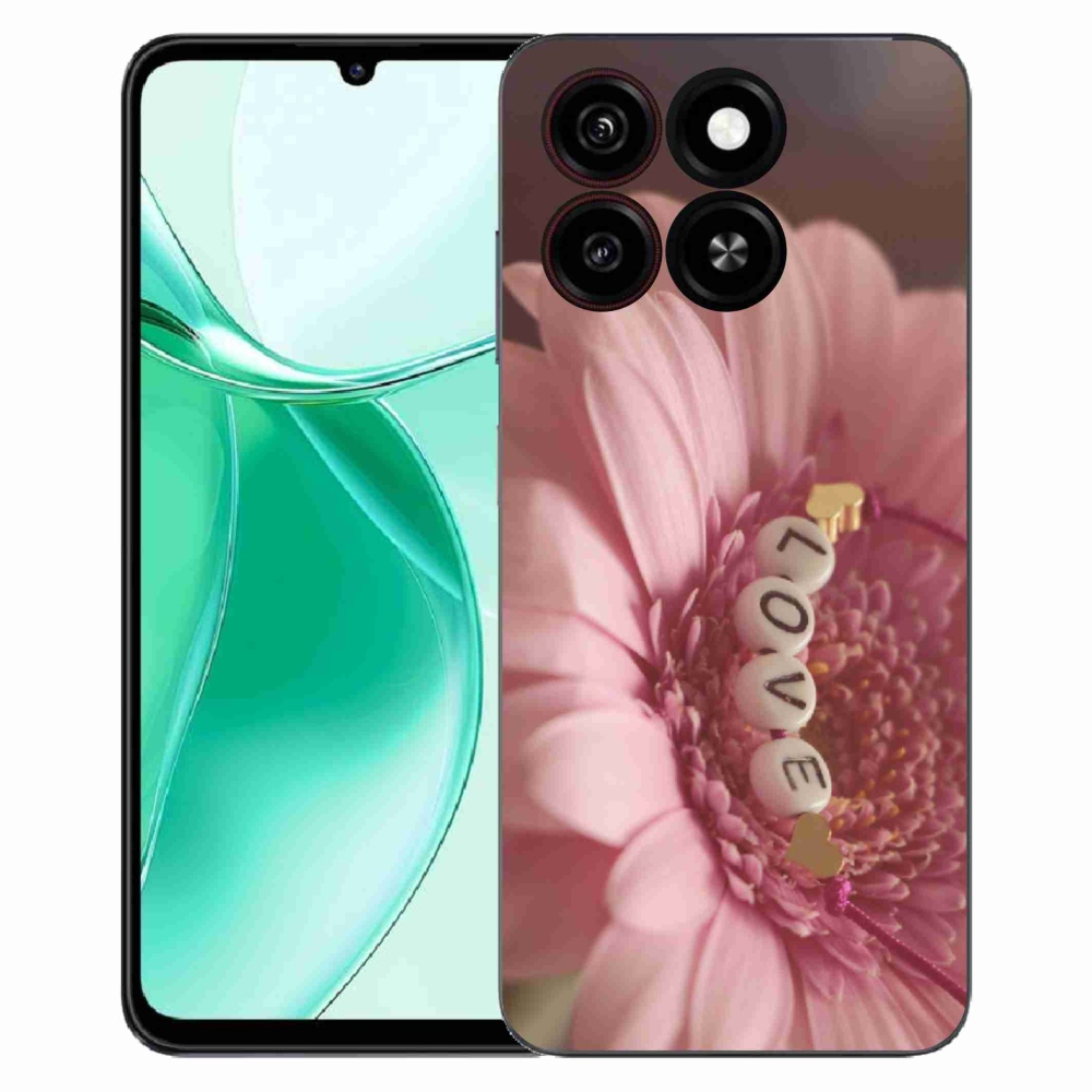 Gélový kryt mmCase na ZTE Blade A35 - prívesok love