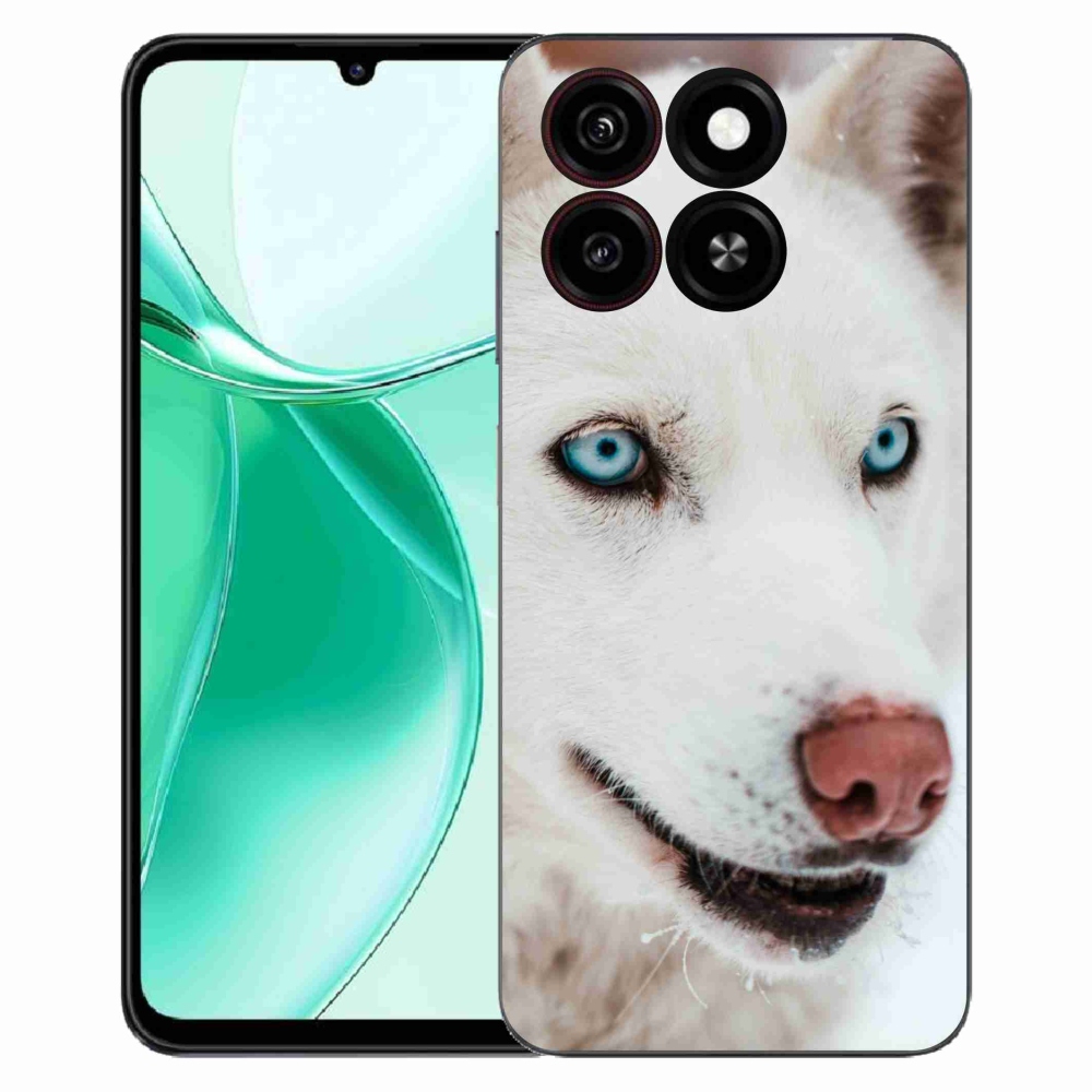 Gélový kryt mmCase na ZTE Blade A35 - psí pohľad
