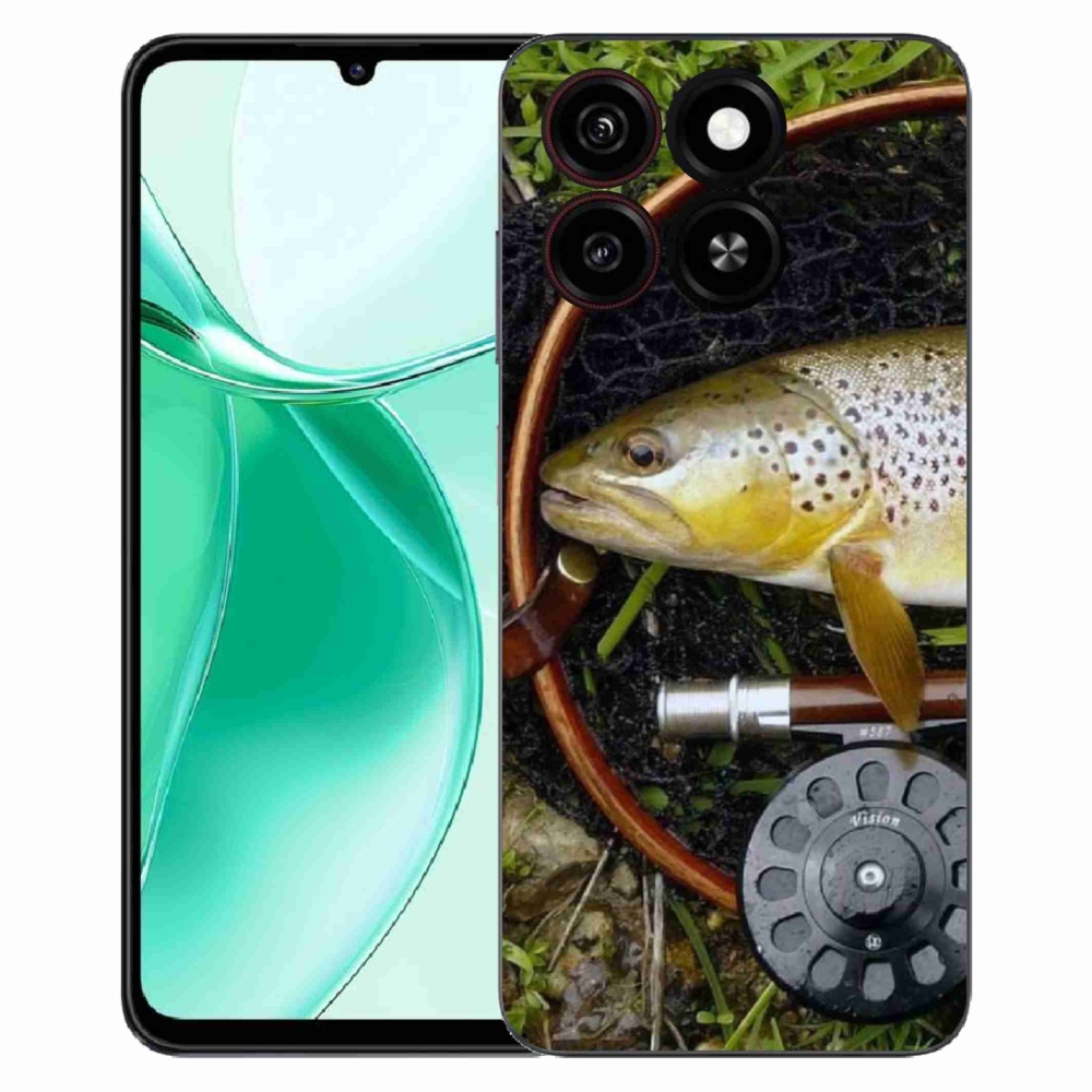 Gélový kryt mmCase na ZTE Blade A35 - pstruh 2
