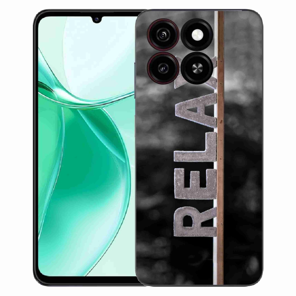Gélový kryt mmCase na ZTE Blade A35 - relax 1