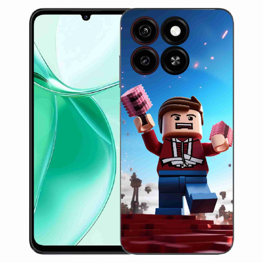 Gélový kryt mmCase na ZTE Blade A35 - roblox 2