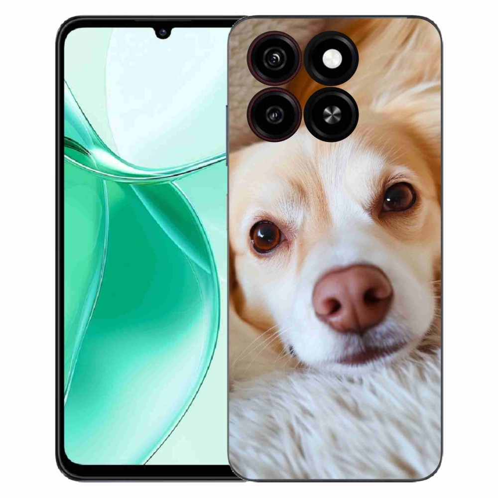 Gélový kryt mmCase na ZTE Blade A35 - Roztomilá čivava
