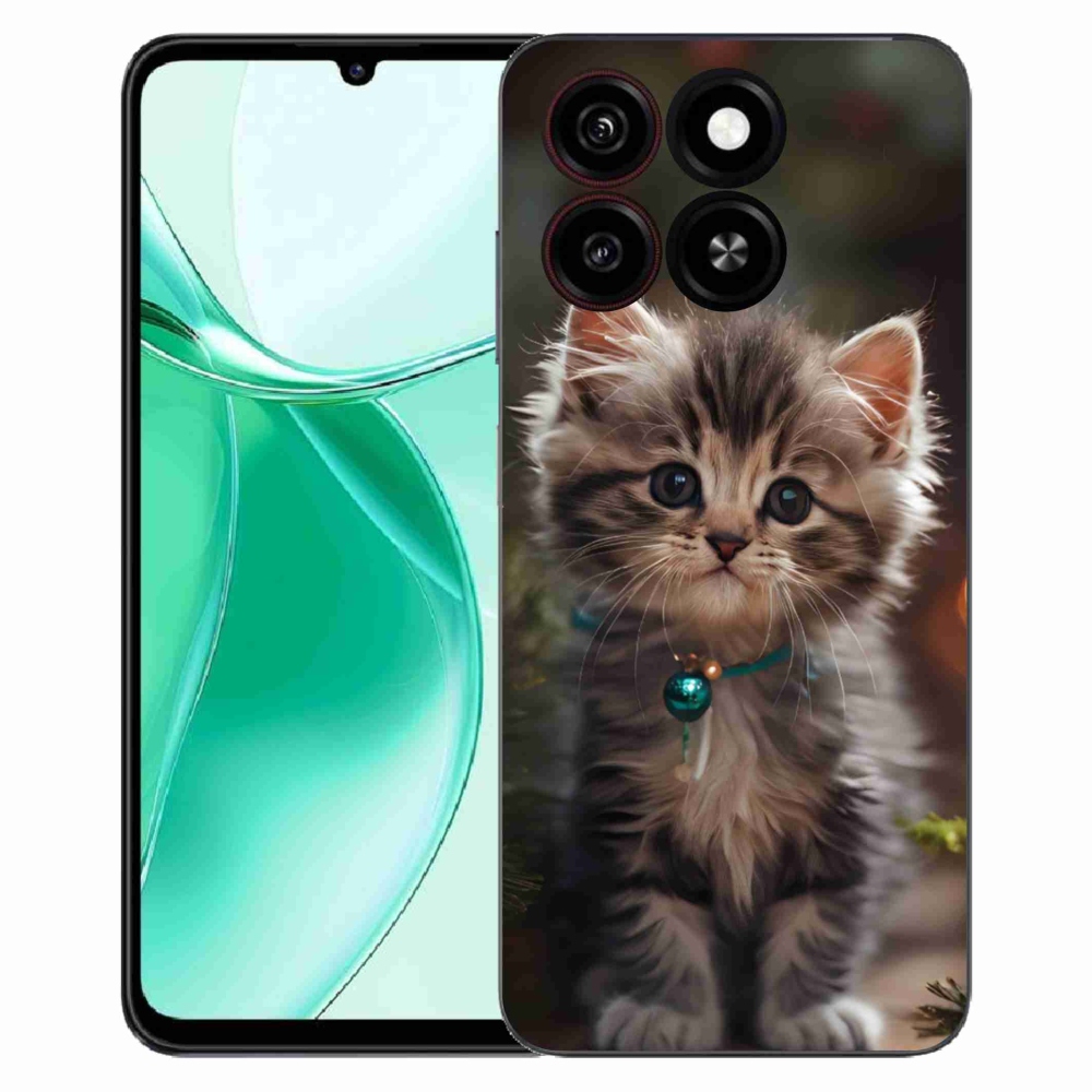 Gélový kryt mmCase na ZTE Blade A35 - roztomilé mačiatko 11