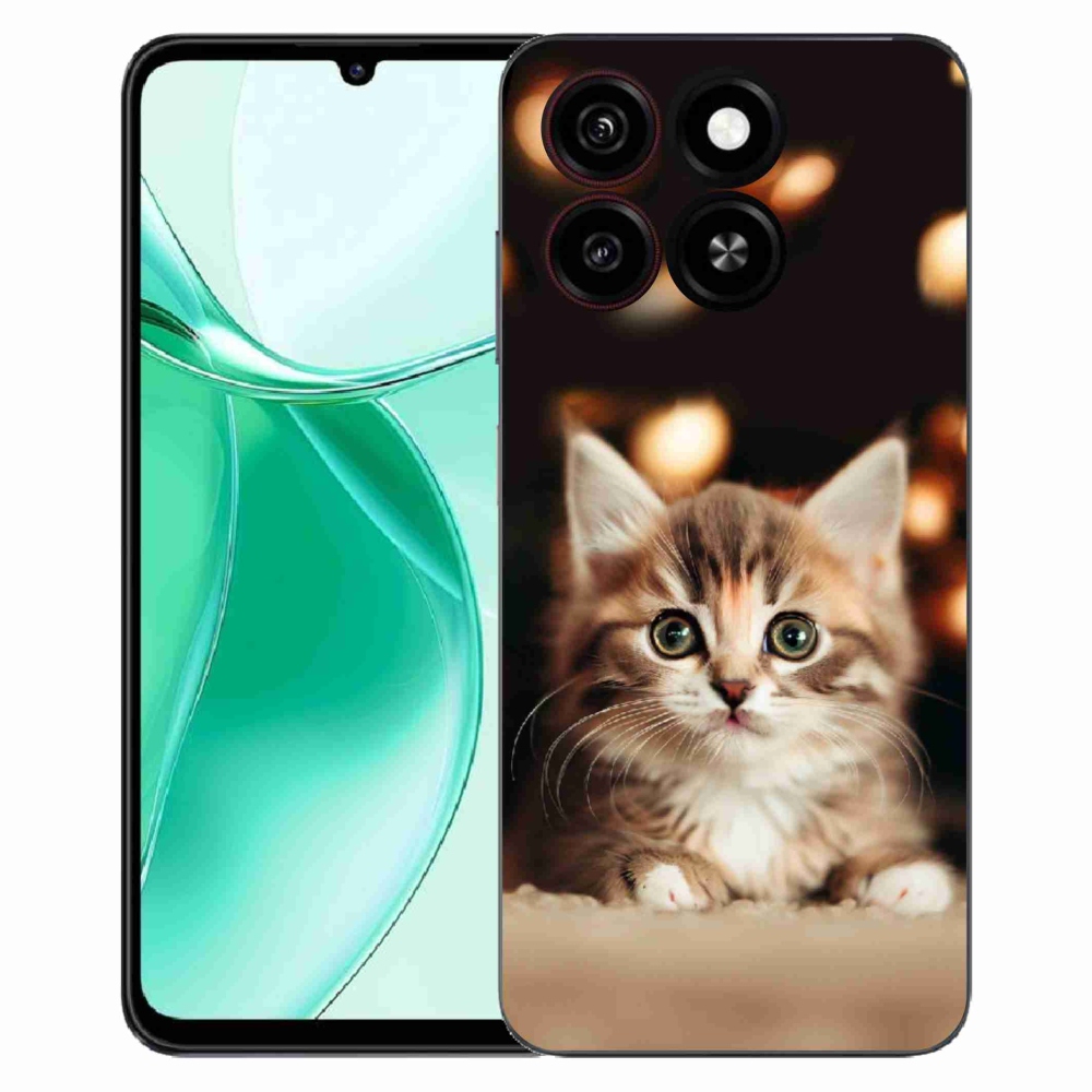 Gélový kryt mmCase na ZTE Blade A35 - roztomilé mačiatko 2