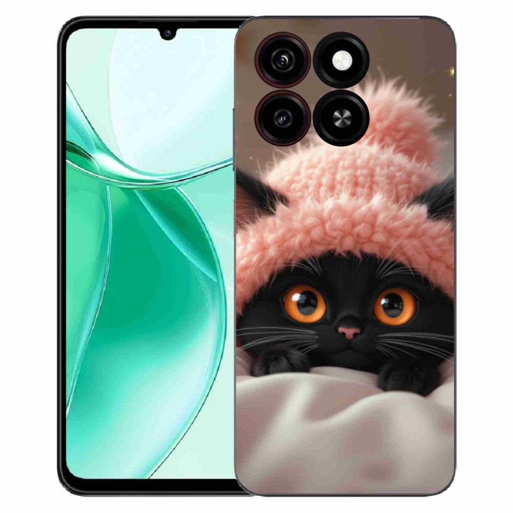 Gélový kryt mmCase na ZTE Blade A35 - roztomilé mačiatko 7