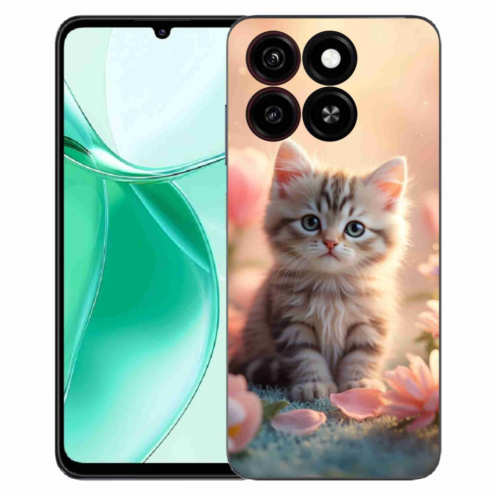 Gélový kryt mmCase na ZTE Blade A35 - roztomilé mačiatko 8